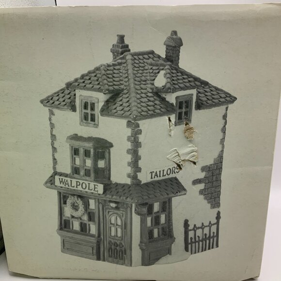 Department 56 Heritage Village Collections Dickens Walpole Tailors Building - Picture 5 of 7